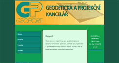 Desktop Screenshot of geoportopava.cz